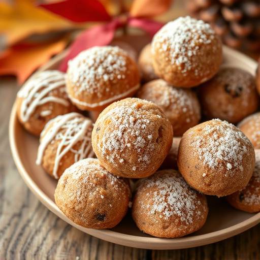 Imagen de panellets, dulces catalanes tradicionales de Todos los Santos
