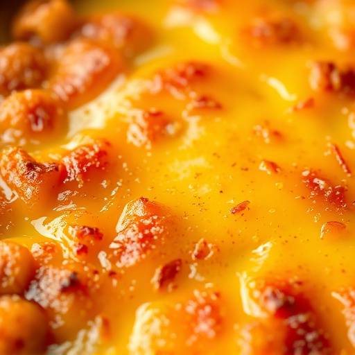 Primer plano de una Crema Catalana, mostrando la superficie caramelizada y la textura cremosa por debajo